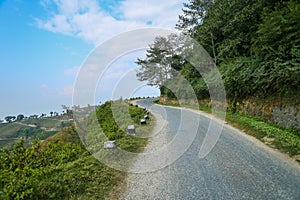 Road in Nagarkot