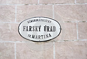 Dopravná značka, Bratislava, Slovensko