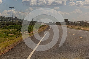 Road between Narok and Masai Mara, Ken