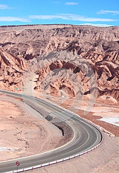 Road near San Pedro de Atacama (Chile)