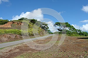 Road in Nuku Hiva photo