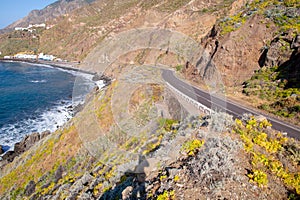 Road over the ocean, Tenerife