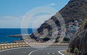 Road over the ocean, Tenerife