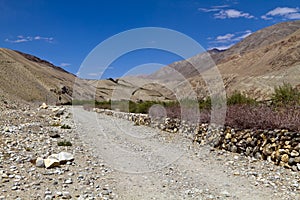 The road in Pamirs photo