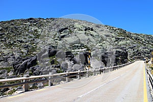 Road from Penhas da Saude to the top of Torre peak