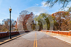 Road in Piedmont Park, Atlanta, USA