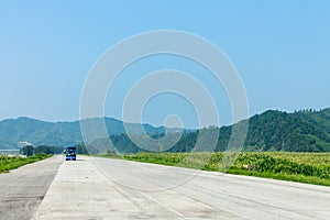 Road from Pyongyang to Kaesong