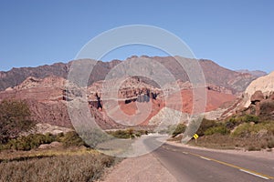 Road in Quebrada de las Conchas