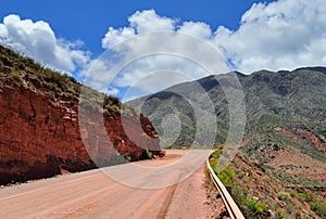 Road Ruta 40 in Cuesta de Miranda. Argentina