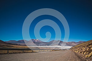 Road Salar de Talar Atacama photo