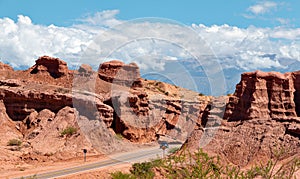 Road between Salta and Cafayate Argentina