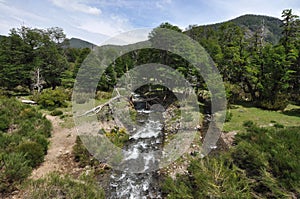 The Arroyo Partido, Road of the Seven Lakes, Argentina photo