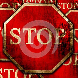 Road sign background