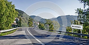 Road sign to big money