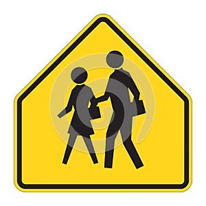 Road Sign Warning - School