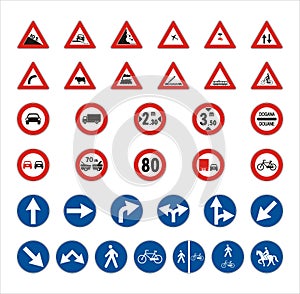 Road signs photo