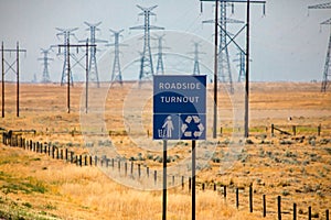 Road Signs on Canadian Rural roadside