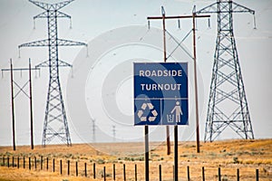 Road Signs on Canadian Rural roadside