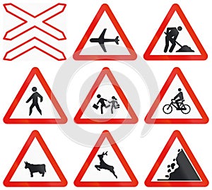 Road signs used in Spain