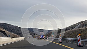 road street highway greece trikala lamia cities highway