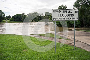 Road Subject To Flooding