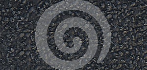 Road surface Fine cobblestone background Rough cement wall Asphalt gravel surface Stone gravel texture 3D illustration