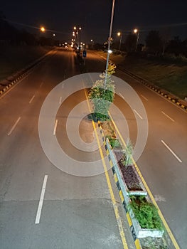 Road of 7th Avenue Islamabad photo