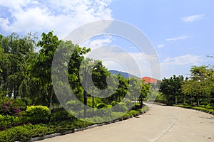 The road of tianzhu resorts hotel