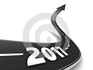 road to 2017 year