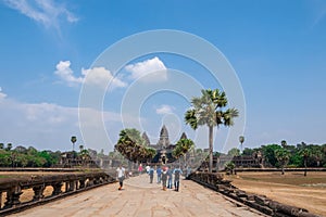 Road to Angkor Wat