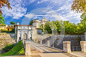 Brescia city historical centre photo