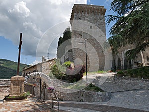 Spello - Roman Arch St. and Belvedere photo