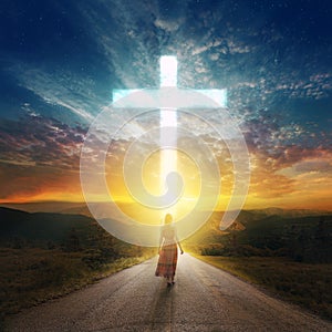 Road to the cross