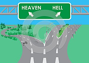 The road to hell is paved