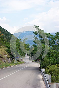 The road to Herceg Novi