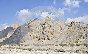 Road to Jais Mountains, Jebel Jais, Ras Al Khaimah, United Arab Emirates