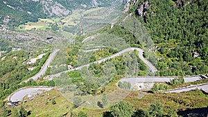 Road to Kjerag mountain, Norway
