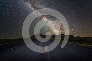 Road to the Milky Way Galaxy