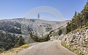 Road to Mont Ventoux