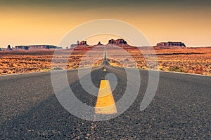 The Road to Monument Valley, Utah