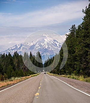 The Road to Mount Shasta