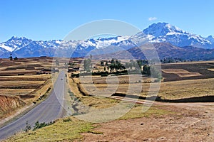 Road to the mountain