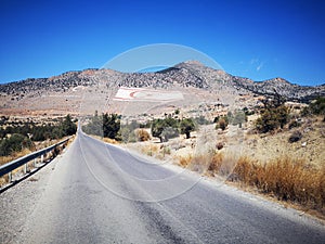 Road to the mountain - North Cyprus