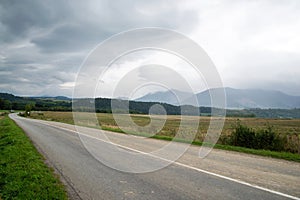 Road to mountains, Tatras