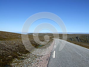 Road to Nordkapp, North Cape