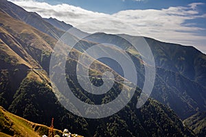 Road to Omalo - one of the the most dangerous roads in the world