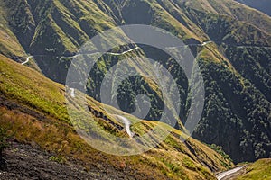 Road to Omalo - one of the the most dangerous roads in the world