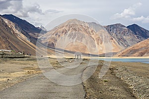 Road to Pangong lake, Leh, Ladakkh, India