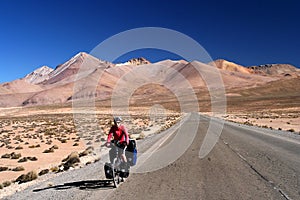 On the road to Park Lauca photo