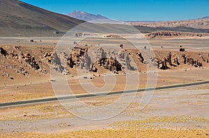 Road to Paso de Jama in North Chile photo